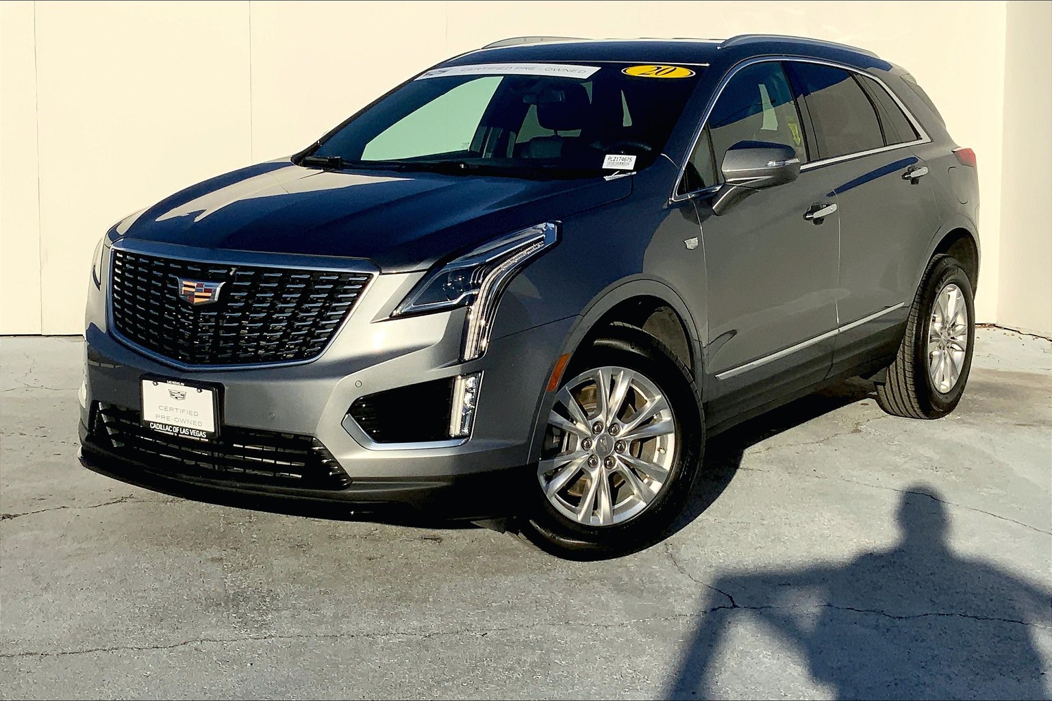 Certified 2020 Gray Cadillac XT5 For Sale in LAS VEGAS, NV